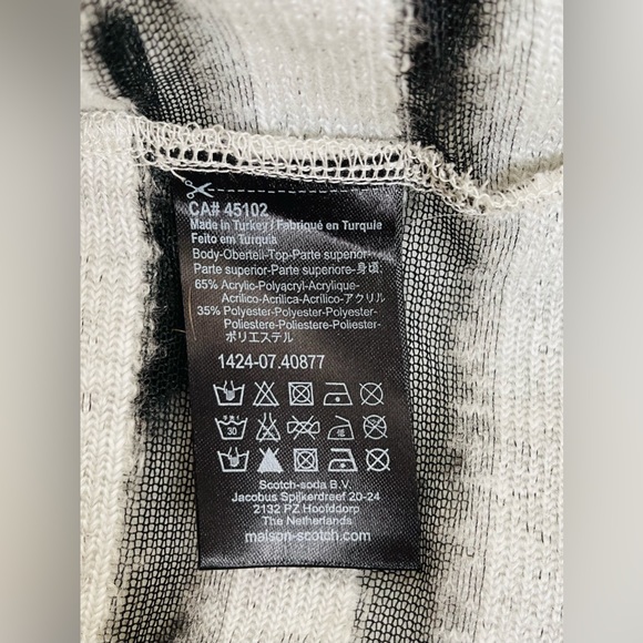 Mason Scotch see through stripes sweater - Picture 4 of 6